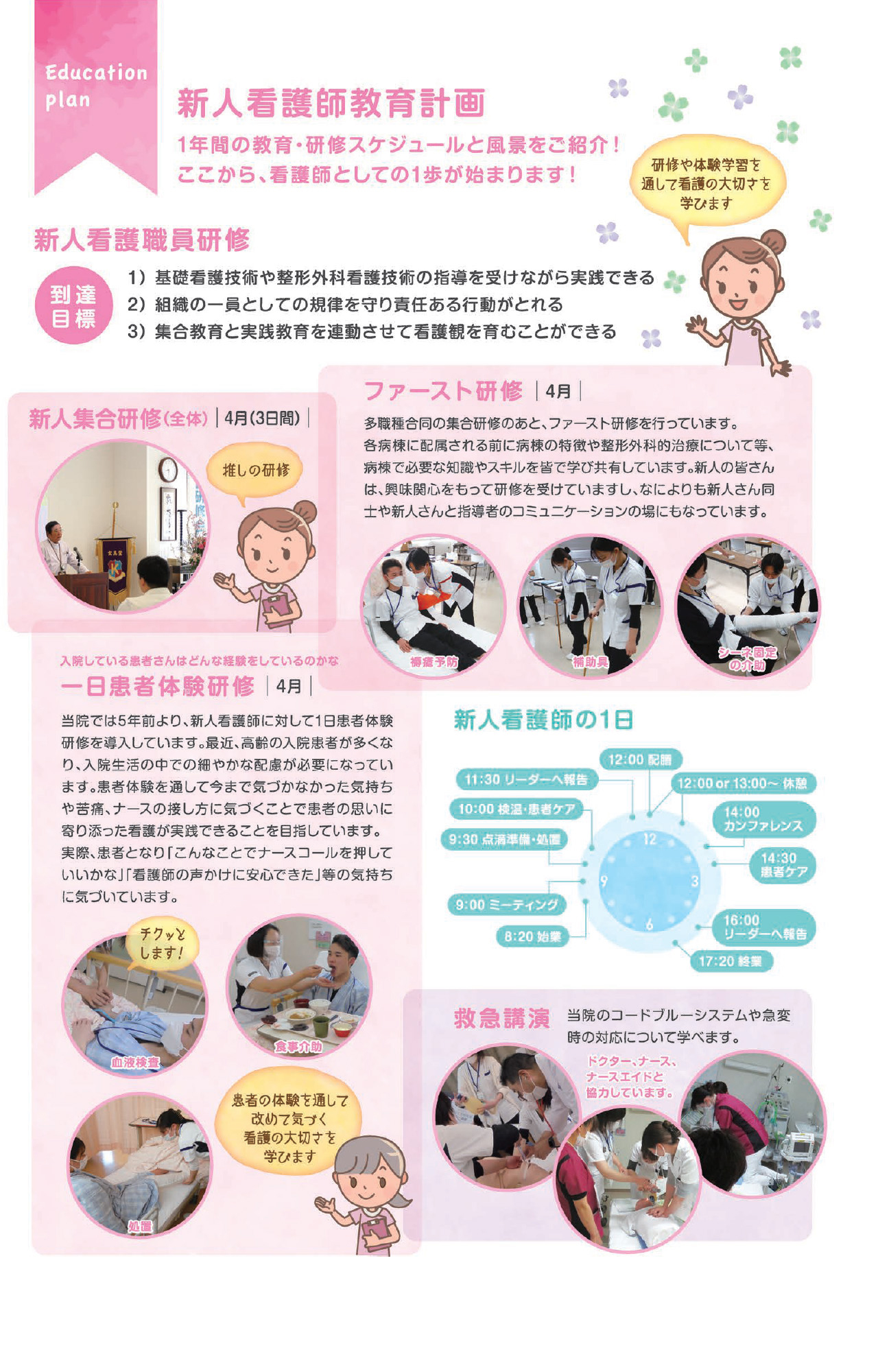 新人看護師教育計画1